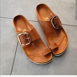 Birkenstock Miramar big buckle sandals size 40